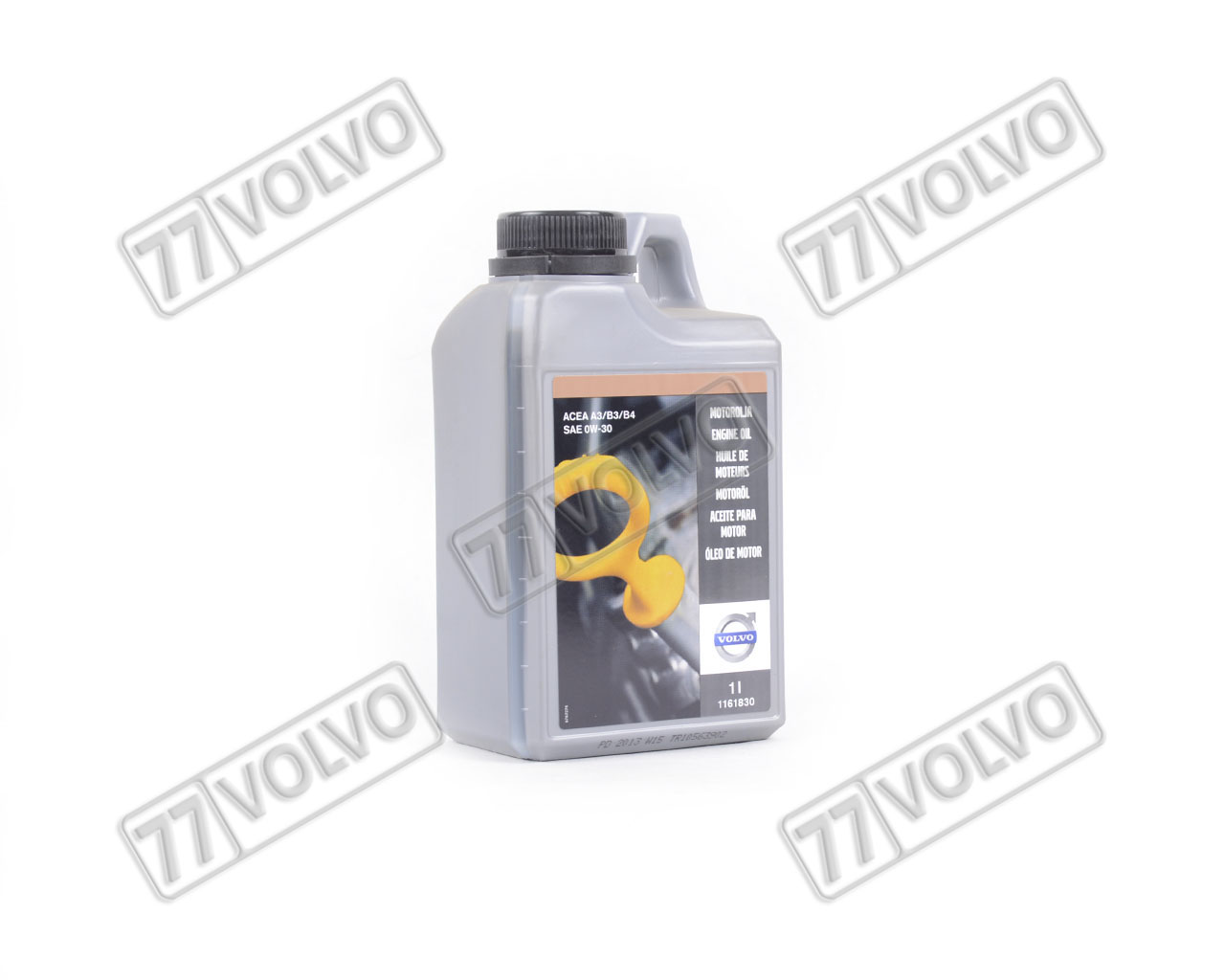 1161830 Масло моторное SAE 0W-30 ACEA A3/B3/B4 ВОЛЬВО (VOLVO) купить в ...