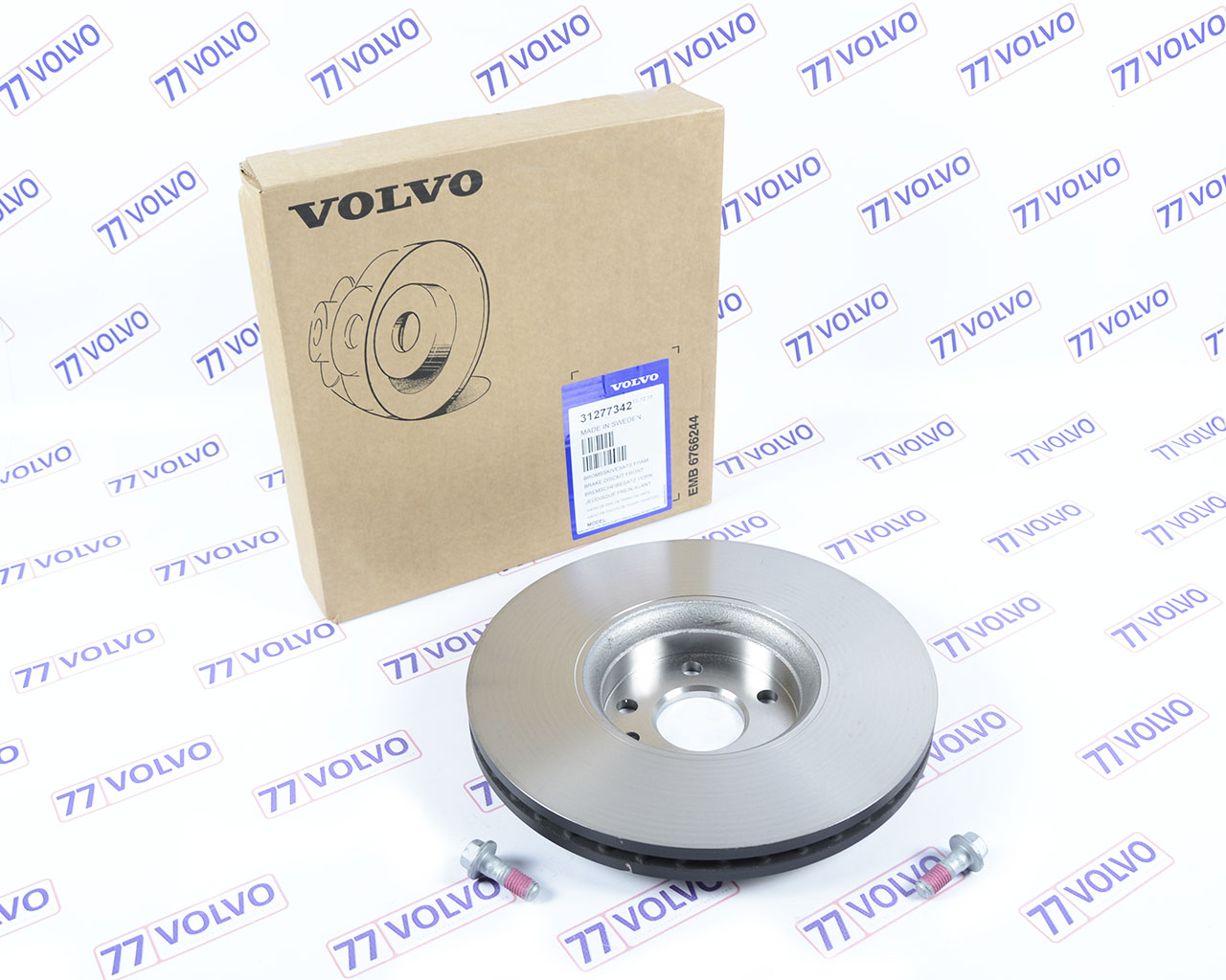 Диск тормозной (Перед) Volvo XC60 08-17